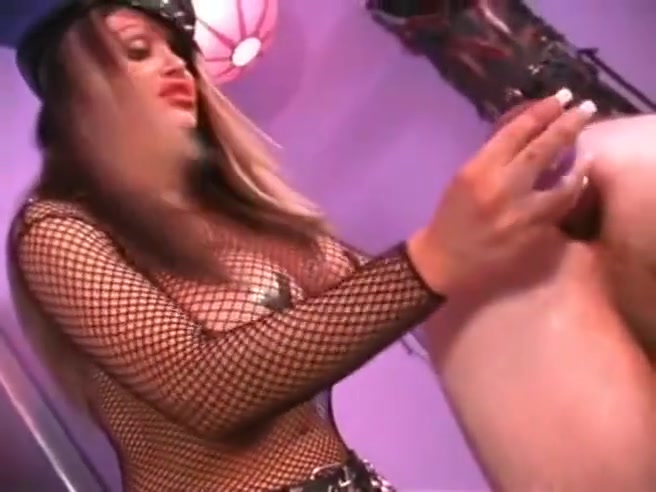 Big titted ts dominates a sissy 2