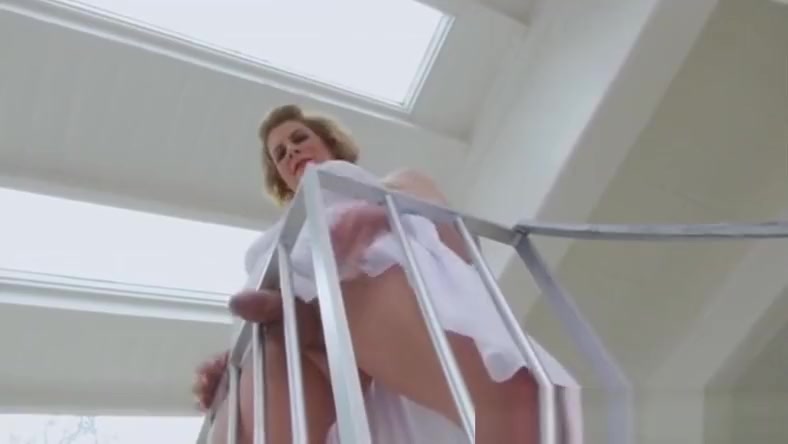 Lovely TS in white dress