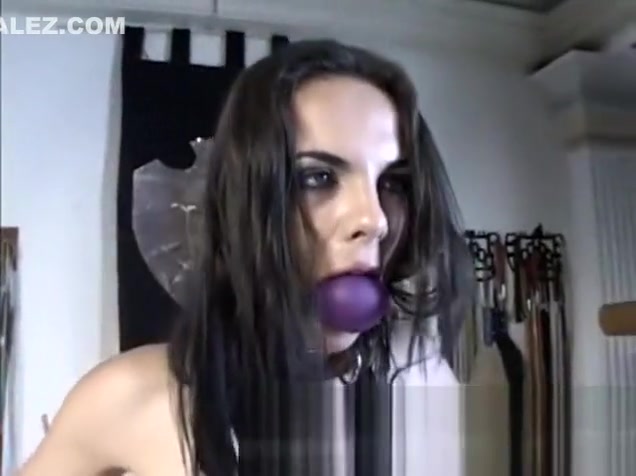 Bondaged girl gets banged by tranny