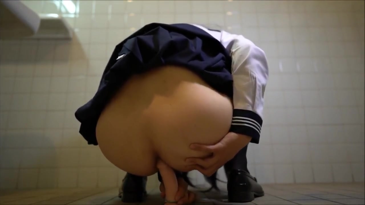 Sailor suit and anal dildo