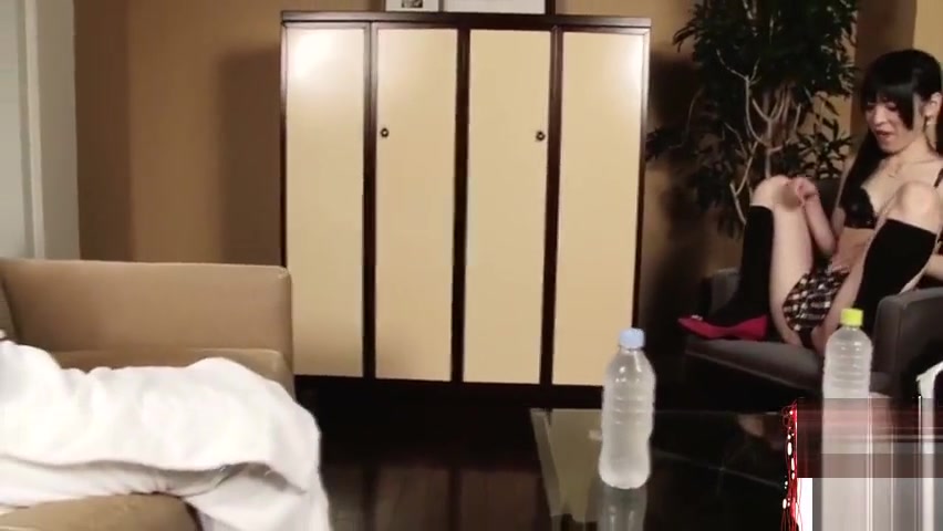 Cute japanese tgirl getting ass fucked