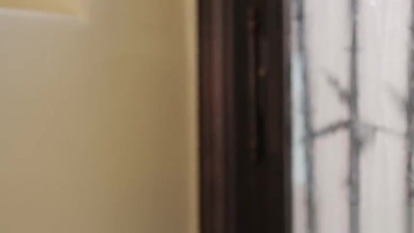 Busty shemale housewife pleases the delivery guys cock
