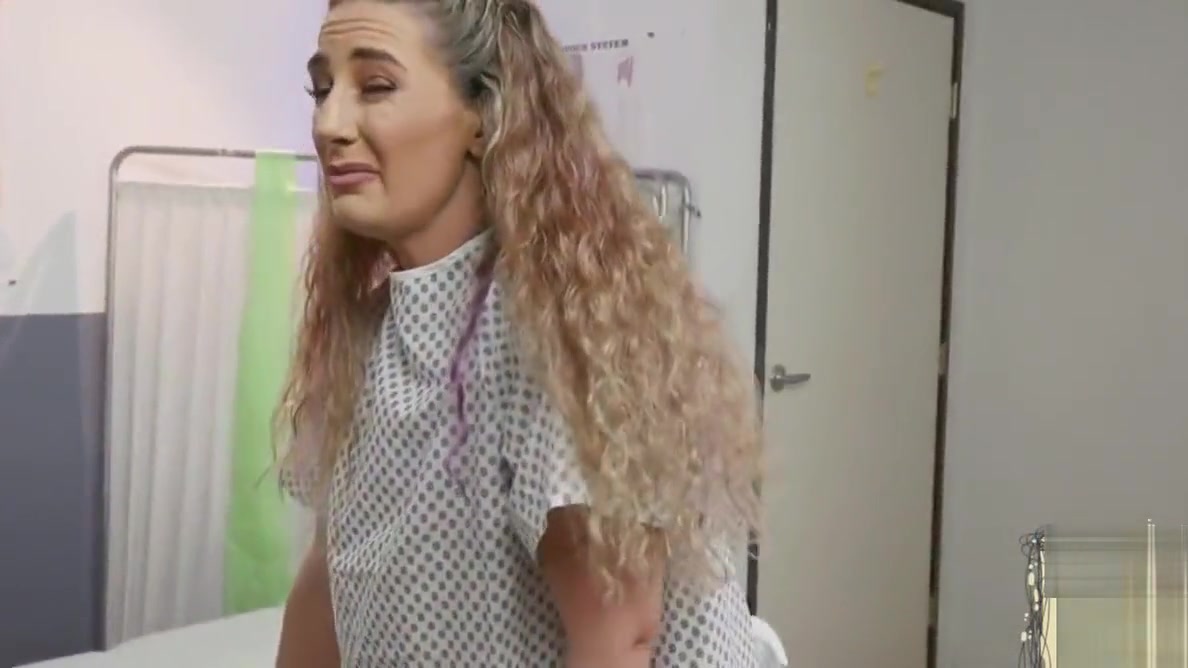 TS doctor cums all over lesbian patient