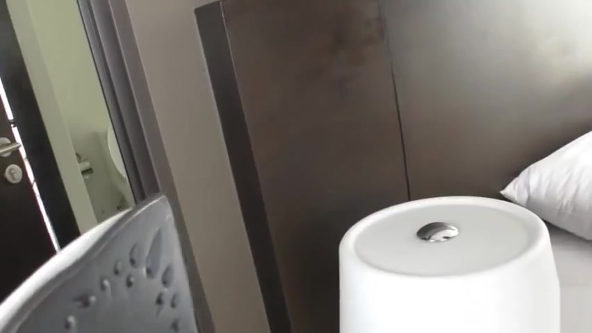Ebony shemale with a big cock masturbates hard