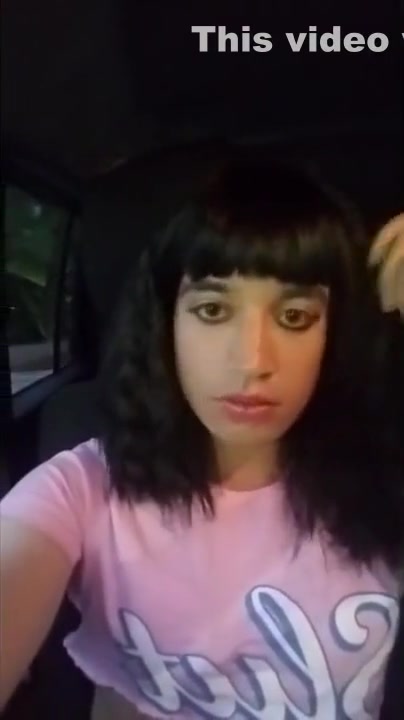 Sissy Cums in the Middle of Street Public