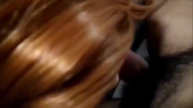 granny sissy sucks for facial and pissed on by BBC