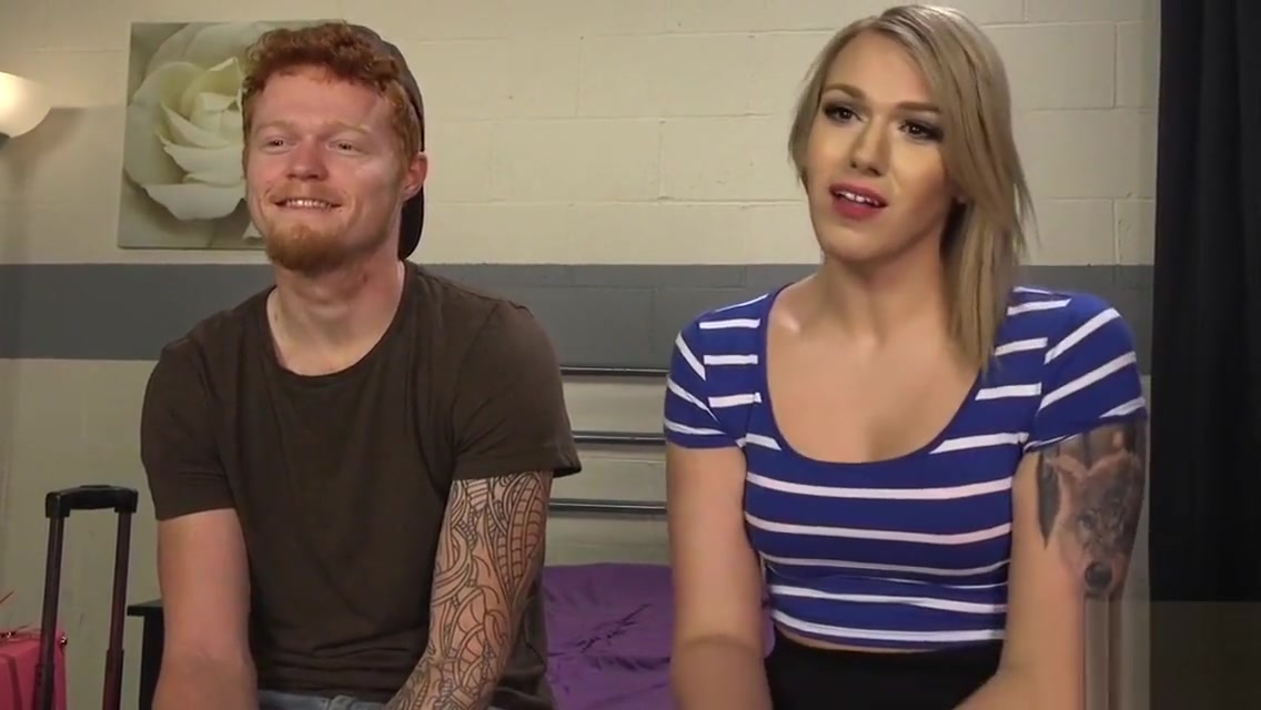 Transgender domina drills ginger stud