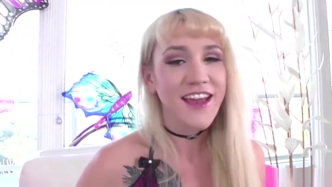 Tgirl Lena Kelly first solo scene masturbation
