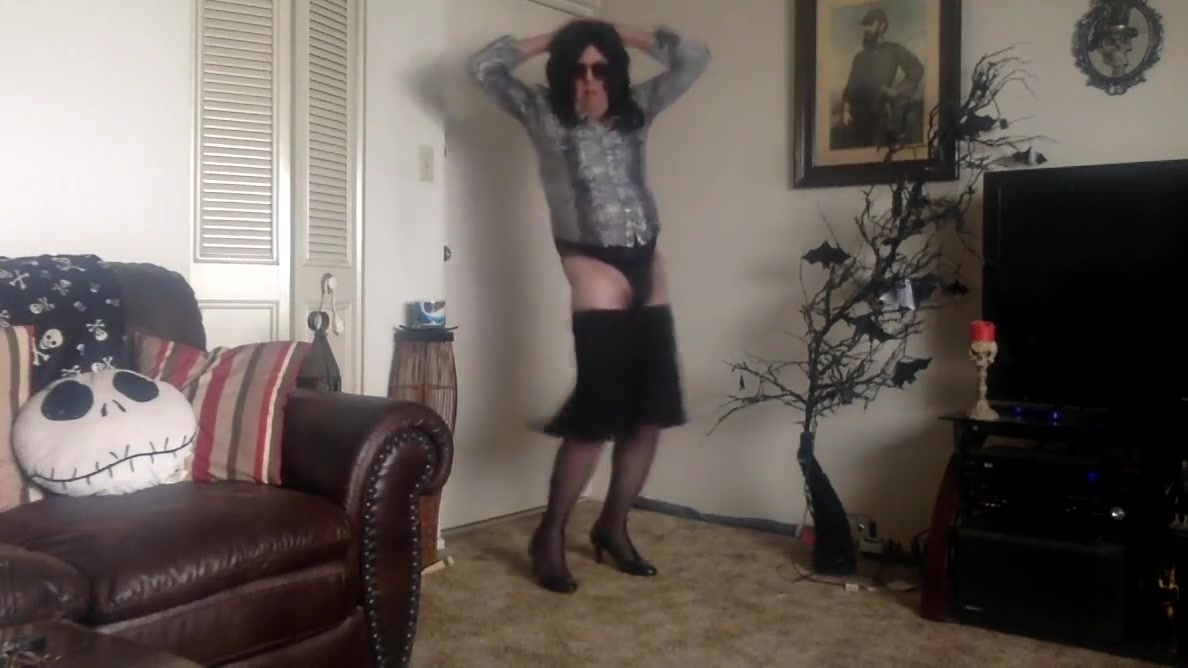 tranny twist pantyhose party
