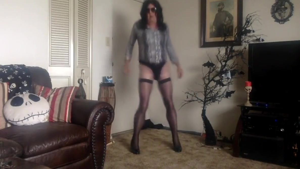 tranny twist pantyhose party