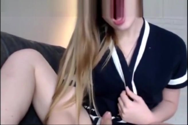 Cute chubby teen 18+ blonde jerking for you!