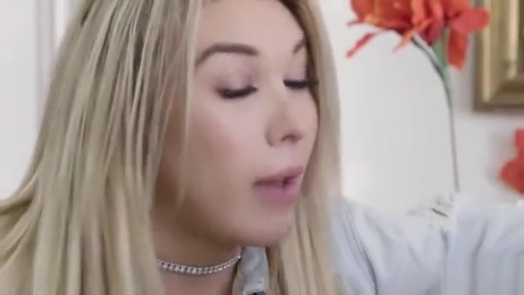 TS Aubrey loves the way dude fucks her