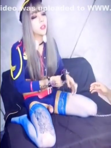 Ladyboy fucks slave