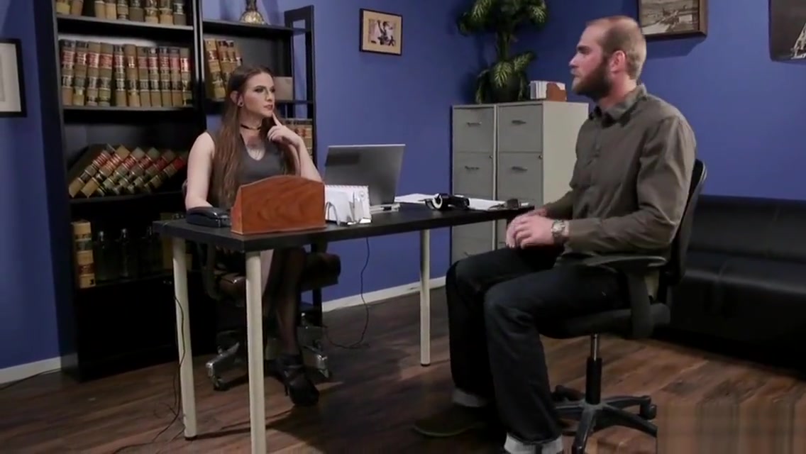 Tranny boss anal fuck pervert employee