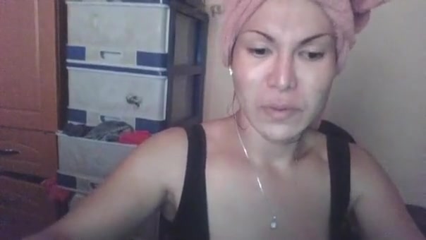 Real Filipina Hermaphrodite Skype Show #4
