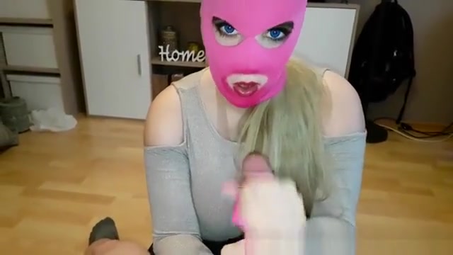 sissy or bimbo deepthroat gagging practice