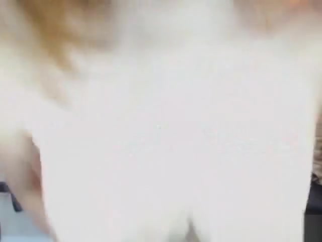 Busty Pretty Shemale Fingers like She has Pussy