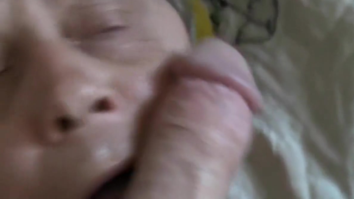 Good sissy Bitch serving Step dads Cock, balls and ass