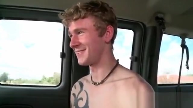 Inked Up Twink Gets Dirty With A Tranny