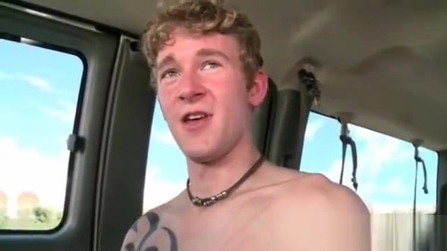 Inked Up Twink Gets Dirty With A Tranny