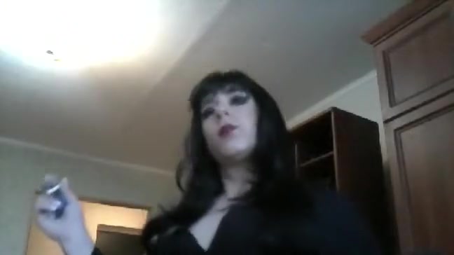 Beauty Kristi smoking