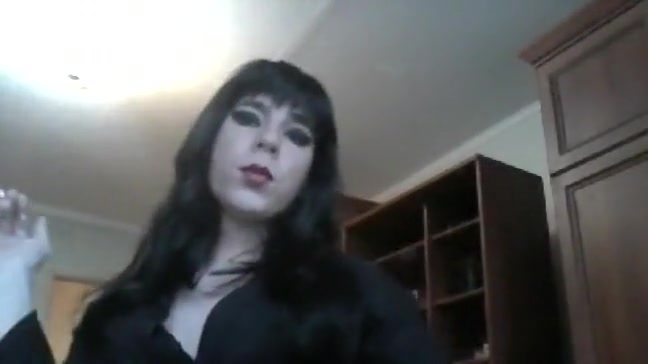 Beauty Kristi smoking