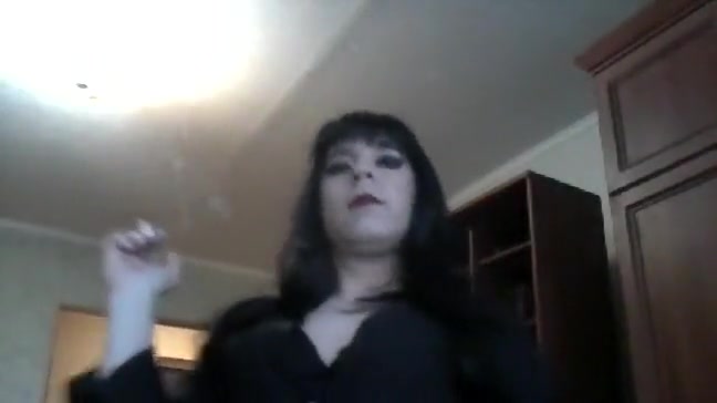 Beauty Kristi smoking