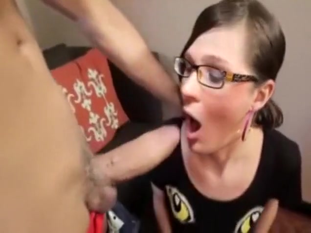 Face Cum for Slim Tranny