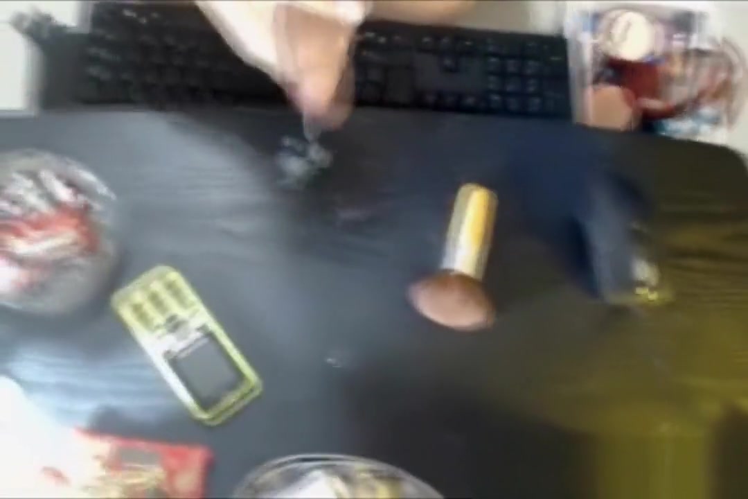 College Asian Shemale Cums on the Table