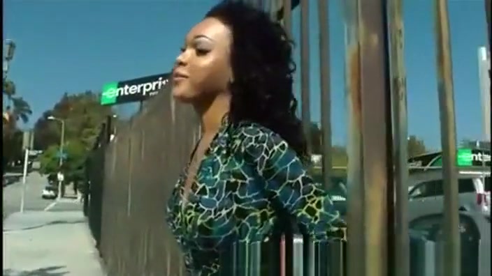 Hot black tranny masturbating and blows huge load