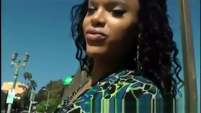 Hot black tranny masturbating and blows huge load