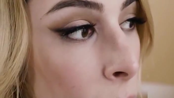 Ladyboy Casey sucks and fucks on her first day with BF