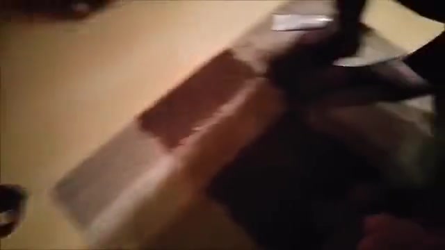Step daddy's sissies using double-ended dildo as he films