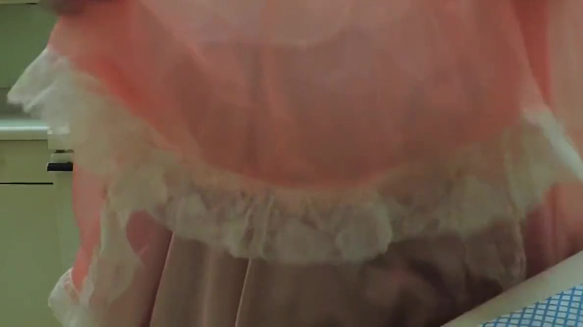 Sissy Ray in Pink Sissy Faggot Dress
