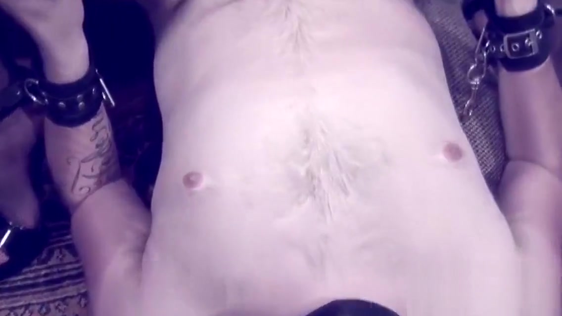 Shemale fucks slave in the ass