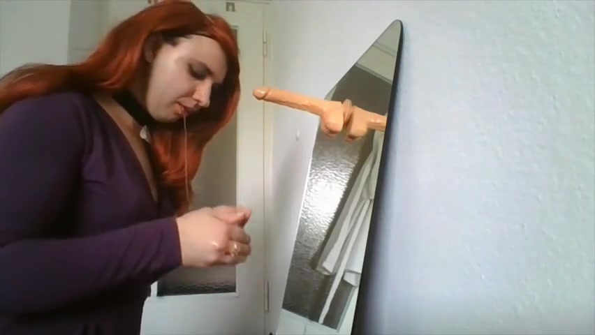 Redhead Cd surprised by two