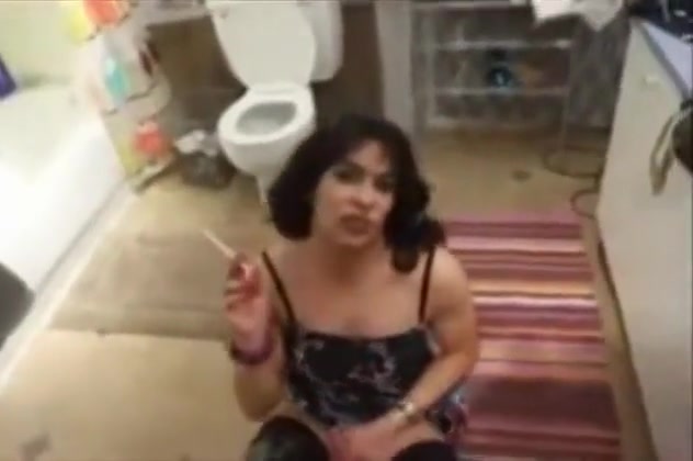 sexy sissy slut smoking and sucking Step daddy's cock