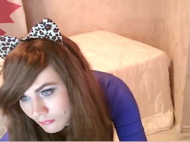 pretty teen 18+ sissy showing Step daddy her butt plug