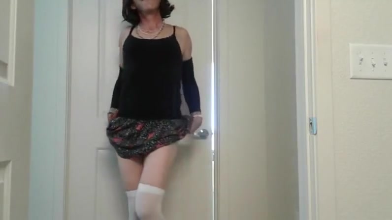 Hung Tranny panties and cock