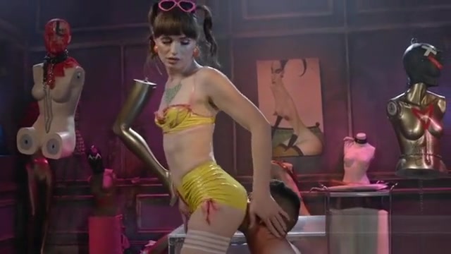 Tranny with cock ring anal bangs dude
