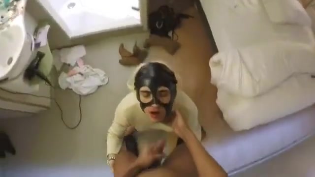 sissy cleans BBC Step daddy sucks and fucked slave