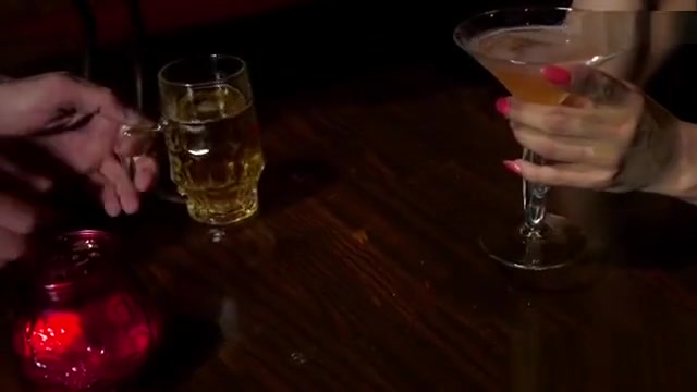 Tranny wife punishes husband in bar