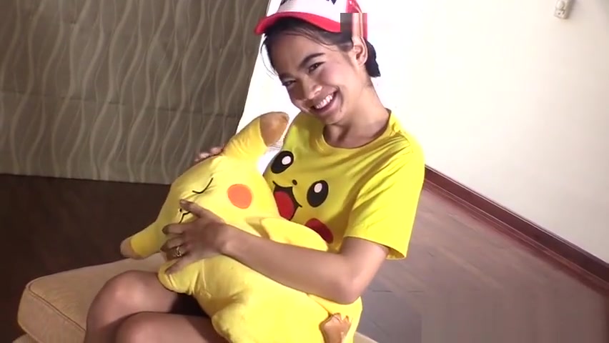 Cute Asian teen 18+ shemale swallowed a nasty guys fat cock