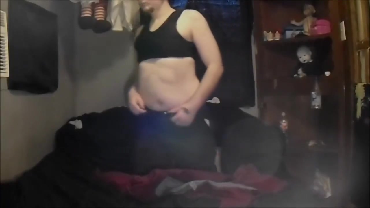 FtM Masculine Strip, Fat Pussy, Ass Hump Tease