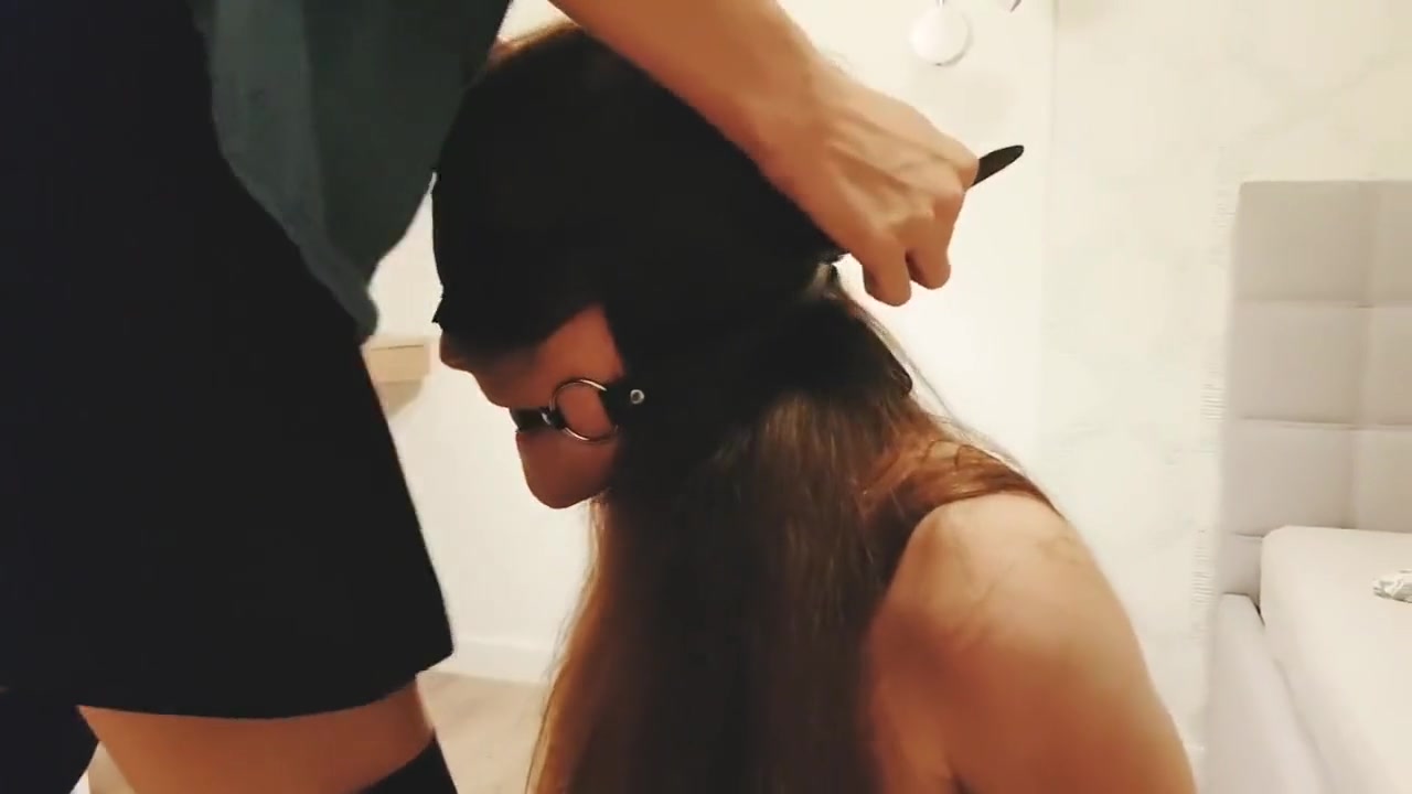 Slut Angela Tamrih enslaved and fucked in the mouth