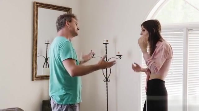 Busty shemale masseurs client destroys her asshole