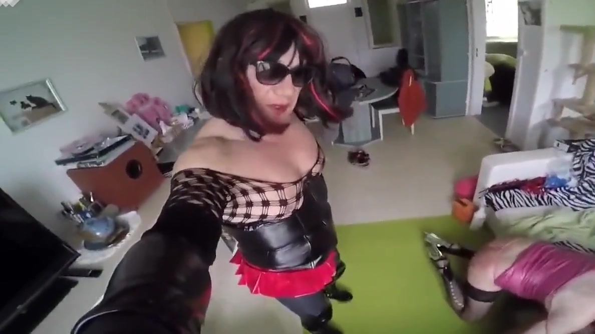 Shemale slut offered by her mistress