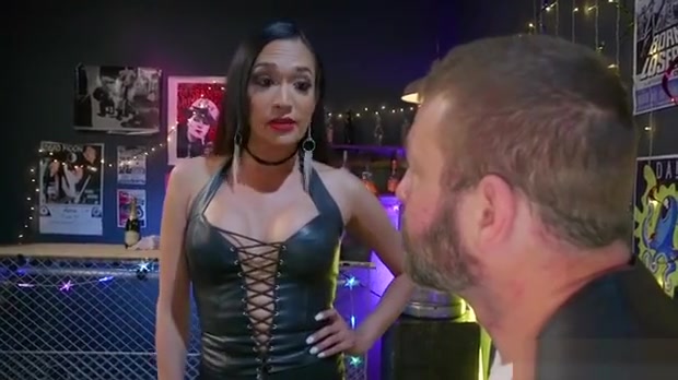 Tranny bar owner anal fucks troublemaker