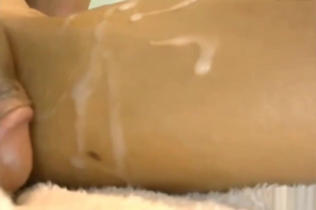 Sexy Long Legged Asian Girl Strokes Her Cock & Cums