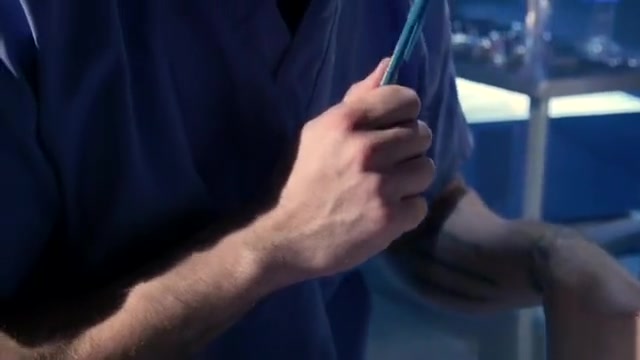 Scientist anal fucked by his busty tranny